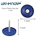 BHTOP Plastic Cap Nails, 500 Pcs Roofing Nails, 1 inch Galvanized Tar Paper Nails for Roofing, Roofing Nail Caps for House Wrap Fastening Foam Board Roofing Felt Insulation Film
