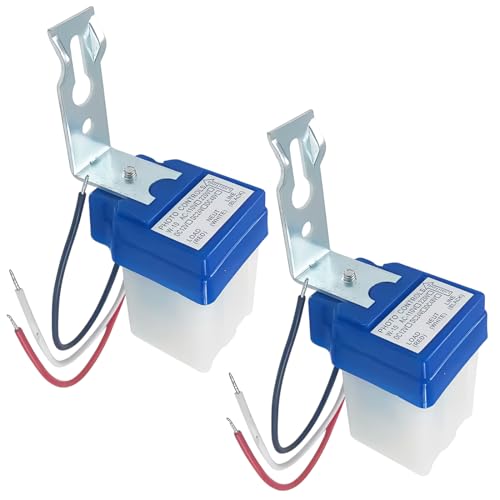 YOFDAL Sensore Crepuscolare 2 Pezzi AC 220V