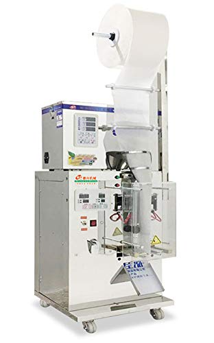 CGOLDENWALL Automatic Teabag Machine Weight and Filling Packaging Machine Measuring Packaging Machine Spiral Feeding Machine Sealing Machine Powder Packing Machine (Filling Range: 2-100g)