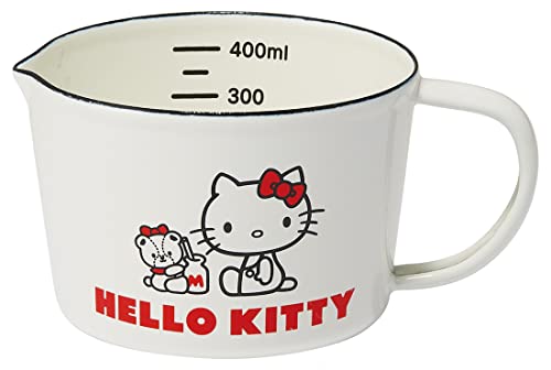 Skater ENMC5-A Hollow Measuring Cup 15.9 fl oz (450 ml) Measuring Cup Hello Kitty & Tiny Cham Sanrio