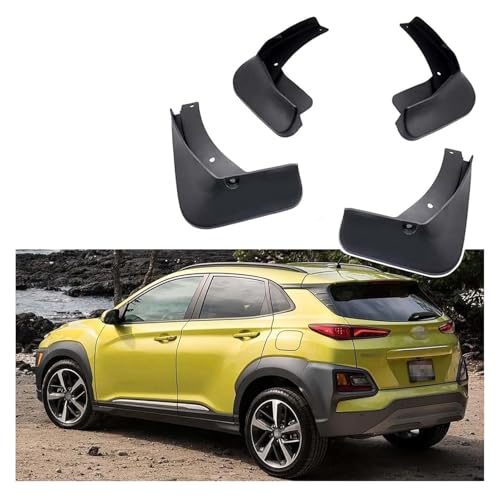 Garde-boue durable contre éclats de peinture pour Hyundai Kona 2018-2021