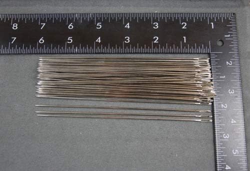 MosBug 50 Pack 6 Inch(15cm) Long Upholster Needles /Long Simple Needles Large Eye Needle for Sewing Act Crafts, Upholster