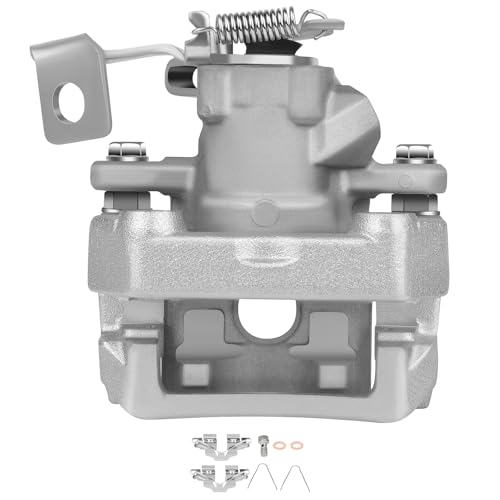 Image of SCITOO Rear Left Brake Caliper With Bracket 19B6287 Compatible For Toyota Prius 2010-2015 For Toyota Prius Plug-In 2012-2015