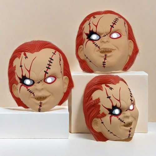Homiego Adults/Kids Mask Options 1 PCS Chuoky Mask Halloween Mask for Adult Men Women Halloween Costume Chuoky Costume