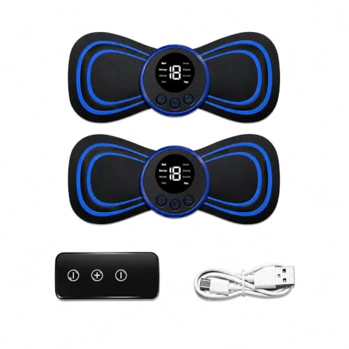 QIAWI Biotin Relivex Muscle Stimulator Multifunctional Massager Perfect for Office Gym Travel (2 PCS)