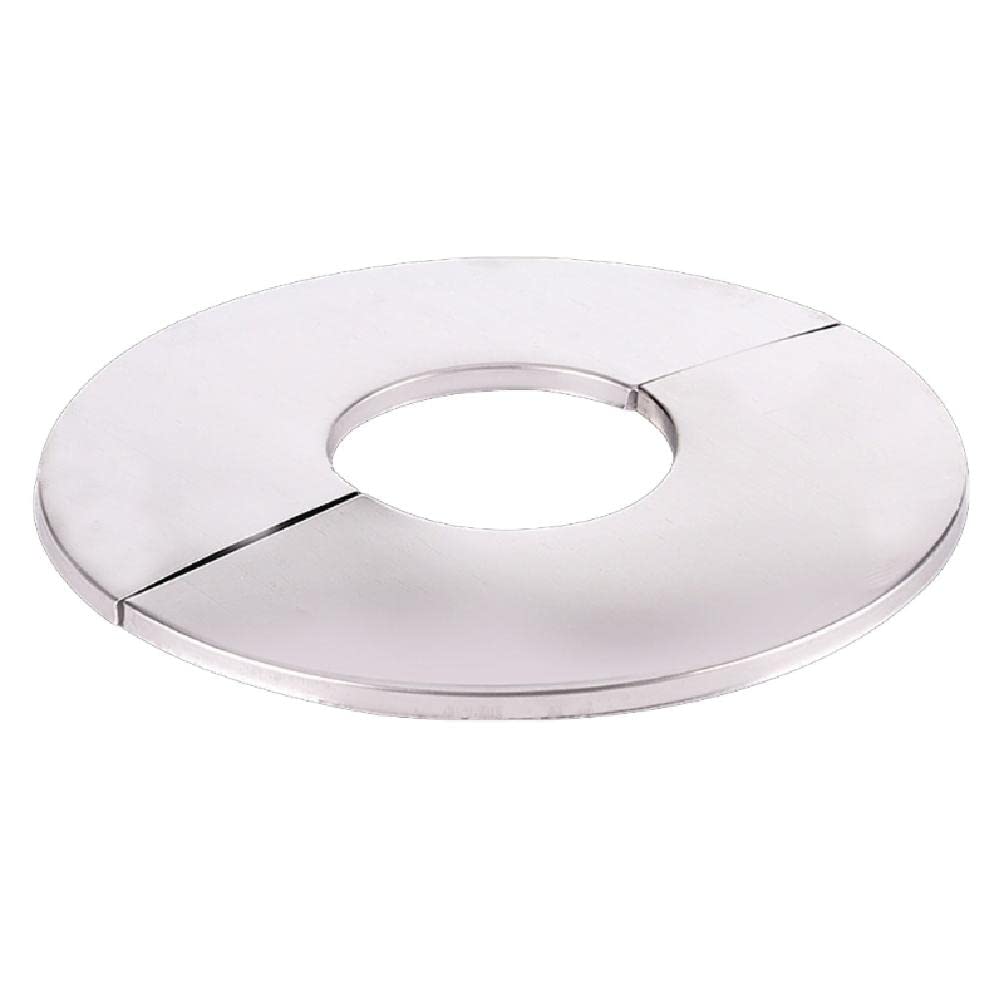 Placa de roseta redonda dividida de acero inoxidable brida dividida para tuberías con 24/28/35/42/51 mm de diámetro accesorios de baño rosetas tapa grifo