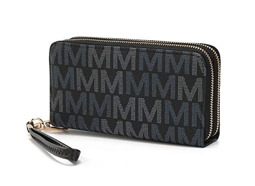Mkf Collection Wristlet Wallet Purse For Women – Pu Leather Bag – Lady Fashion Clutch Handbag, Card Slots, Wrist Strap #TOP9