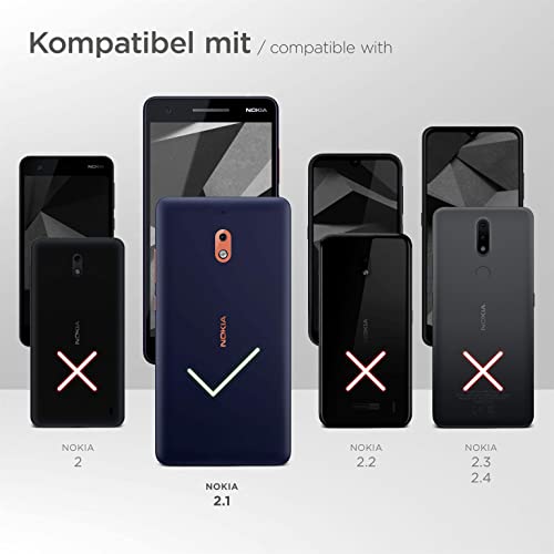 Support vélo Nokia 2.1 moex housse guidon rotative étanche noir