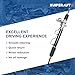 KUIPERAUTO Complete Power Steering Rack and Pinion Assembly Compatible for 2005-2009 Hyundai Tucson Compatible for 2005-2010 Kia Sportage Replacement 577001F000 80-01294AN