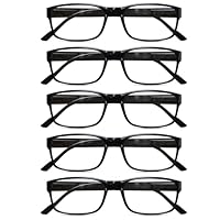 Gaoye 5 pack Lesebrillen herren/damen mit blaulichtfilter Brille Lesehilfe für Damen Herren