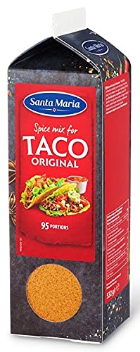 Santa Maria - Sazonador Tacos, Seasoning mix, Mezcla de especias especial Tacos, 532 g