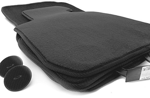 Fußmatten für E87 1er M1 (Velours) Automatten Set Matten 4-teilig, Schwarz, inkl. Original Boden...