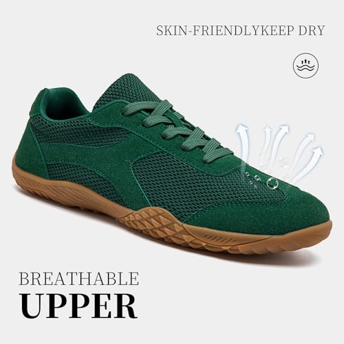 Image of Mens Shoes Barefoot Shoes Men Zero Drop Walking Trail Running Hiking Workout Gym Shoes Lightweight Casual Sneakers