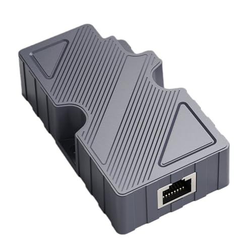 Inyector PoE GigE 150W con adaptador de cable Dish RJ45 y convertidor elevador de voltaje 48V DC miniatura 4