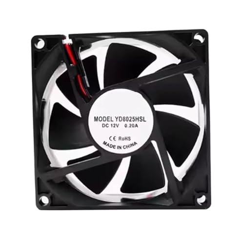Ventilateur 12V YD8025HSL 0,20A pour réparer une alimentation PC en surchauffe