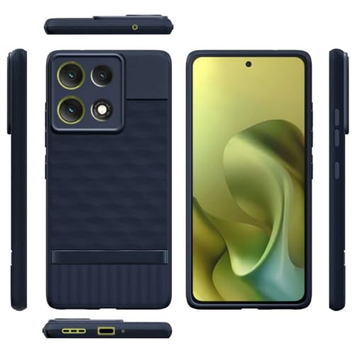 Image of Shockproof Case for Motorola Moto G86 5G / G86 Power 5G | Full Camera Protection | TPU Flexible Back Cover for Motorola Moto G86 5G / G86 Power 5G (Steel Blue)