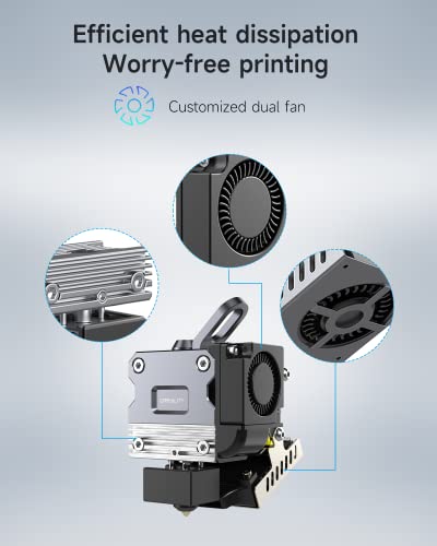 Official CREALITY New Sprite Extruder Pro Upgrade Kit, Direct Drive Extruder-Pro Kit for Ender 3/Ender 3 V2/Ender 3 Pro/Ender 3 Max/Ender3 S1/CR-10 Smart-Pro 3D Printers, Support BL Touch/CR Touch - Image 5