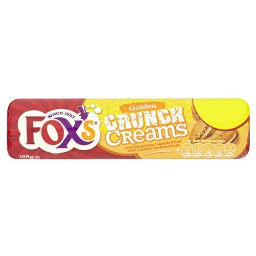 Fox'sGolden Crunch Creams 12x168g