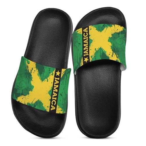 Image of Boy & Girls Slide Sandals Kids Shower Shoes Non Slip Summer Slippers Beach Sandals