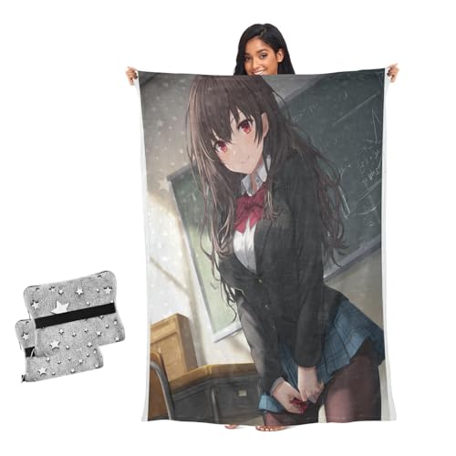 Manta para sofá de anime y diseño infantil lavable y suave 2