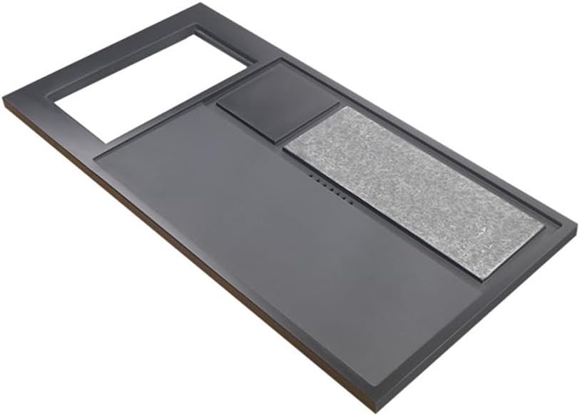 Black Goldstone Tea Tray Set Home Living Room Large Table Natural Single Frame