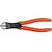 Bahco 21HDD-200 BH21HDD-200 Side Cutting Pliers, Black/Orange, 200