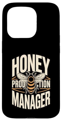 Funny Bee Honey Production Manager �{�I�� �X�}�z�P�[�X iPhone 15 Pro �p