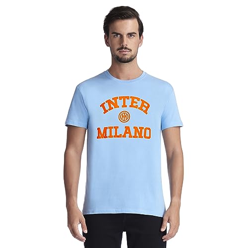 Inter T-Shirt Regular en blu cielo la nuance parfaite pour adulte mixte