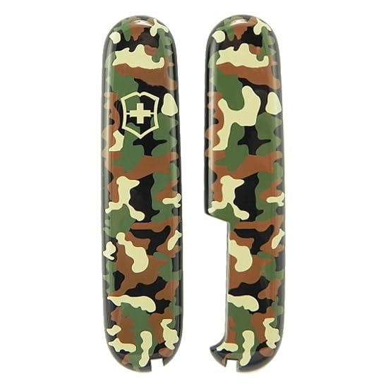 Victorinox Camouflage Green Scales 91mm Swiss Army plastic handles