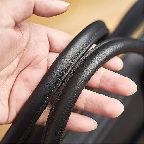 HBJWOV Men's Briefcase Casual Tote Bag Men's Shoulder Bag 14" Laptop Bag3