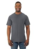 Fruit of the Loom HD Cotton 100% Cotton T-Shirt. 3930 M Charcoal Grey