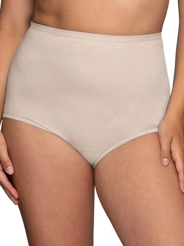 Image of Vanity Fair Women's High Waisted Underwear, Full Coverage Ladies Panties, Perfectly Yours Briefs