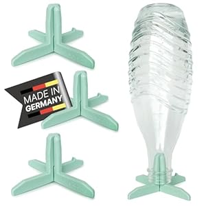 Waldana Flaschen Abtropfgestell 4er Set Türkis