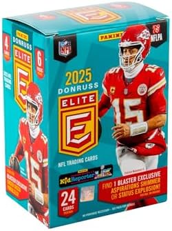 2025 Panini Donruss Elite Football Trading Cards Blaster Box - View 3