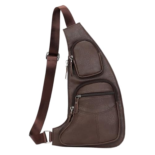 Riñonera y bolsa de cuero sintético antirrobo para el día a día
