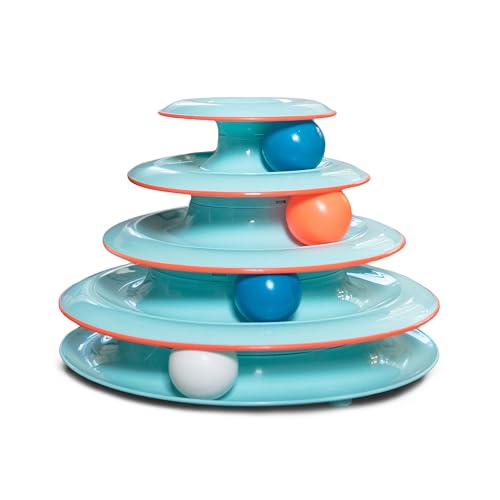 Catstages Chase Meowtain Interactive 4-Tier Cat Track Toy