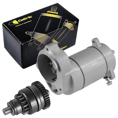 Caltric Starter & Drive Bendix Compatible con Polaris 300 400 2X2 4X4 1994-1995 miniatura 1
