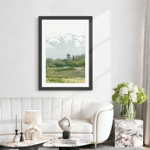 Image of Picrit 28x40 Black Poster Frame, Picture Frame for Wall, 3 Pack