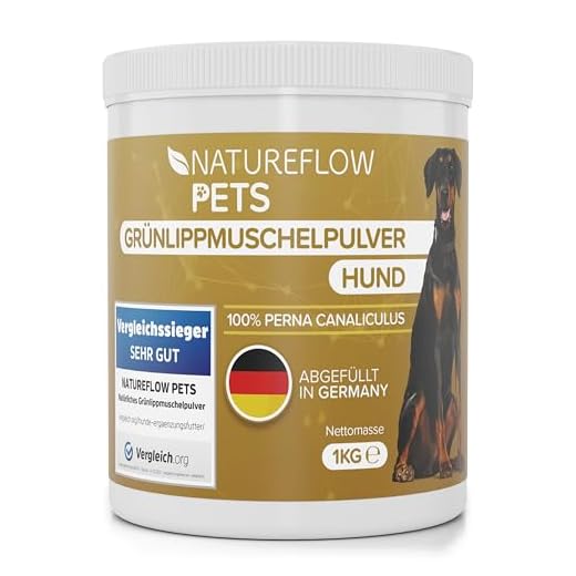 Grünlippmuschel für Hunde - 1kg Pulver