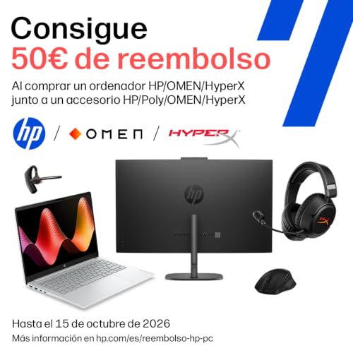 HP 15-fc0243ns – Ordenador portátil de 15.6″ FHD (AMD Ryzen 7-7730U, 32 GB RAM, 1TB SSD, AMD Radeon Graphics, Windows 11) Plata y Azul – Teclado QWERTY Español 3