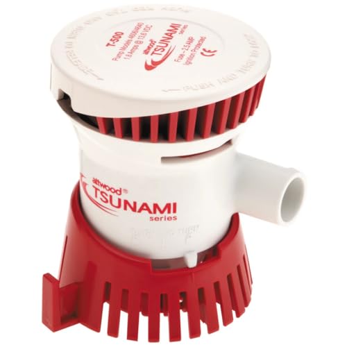 Attwood Pompe Tsunami 12 V débit 77 l drainage rapide