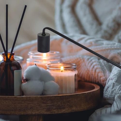 Apaga tus velas sin humo con este dispositivo negro decorativo 5