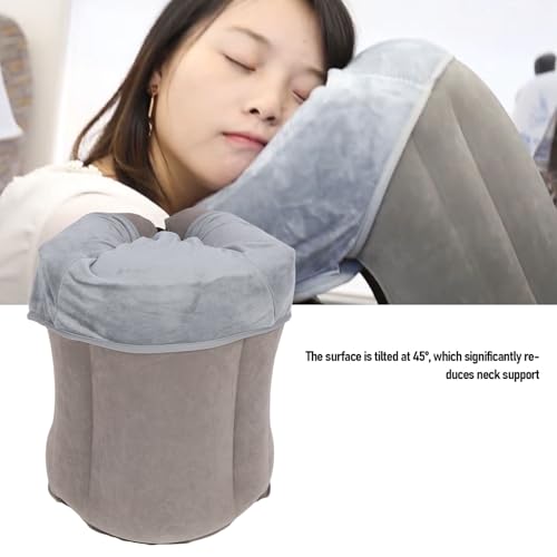 Almohada inflable de cuello PVC multifuncional miniatura 4