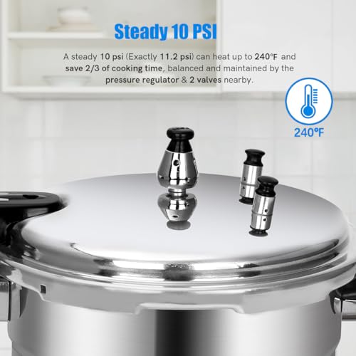 Olla a presión aluminio 5.3 L miniatura 2