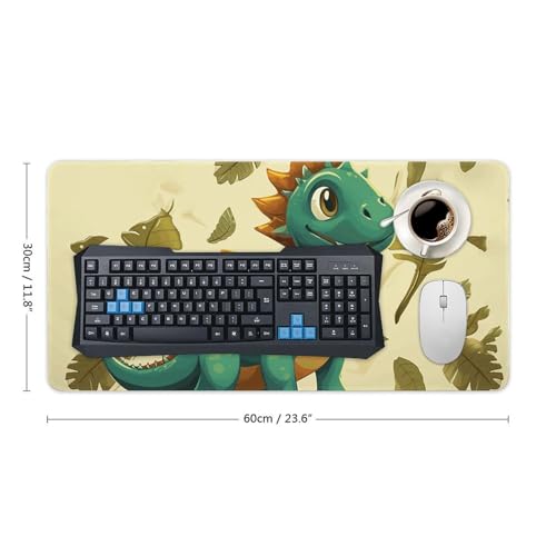 Tapis de souris de jeu grand format protège bureau mignon - 2