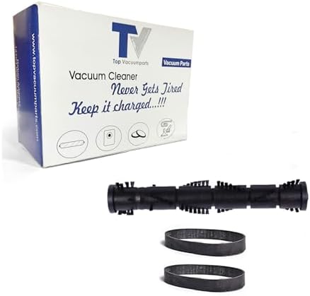 Replacement Part for Bissell 1701, 26T5, 2190, 32Y7, 6594 Vacuum Cleaner Roller Brush with 2 Belts