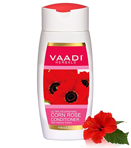 Vaadi Herbals Corn Rose Conditioner With Hibiscus Extract, 110Ml