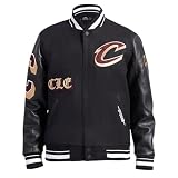 Picture of Pro Standard MENS NBA CLEVELAND CAVALIERS OLD ENGLISH VARSITY JACKET BLACK M