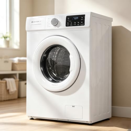 ドラム式洗濯機 7kg 家庭用 スチーム予洗い機能 洗濯 脱水対応 ステンレス槽 チャイルドロック 予約洗濯 静音設計 部屋干し対応 毛布洗い 1~4人用 省スペース設計