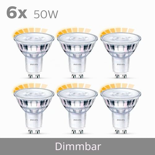 PHILIPS LED Classic GU10 Lampe, 6er Pack – Ansicht 6